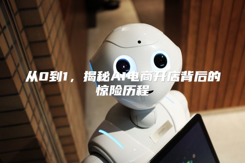 从0到1，揭秘AI电商开店背后的惊险历程