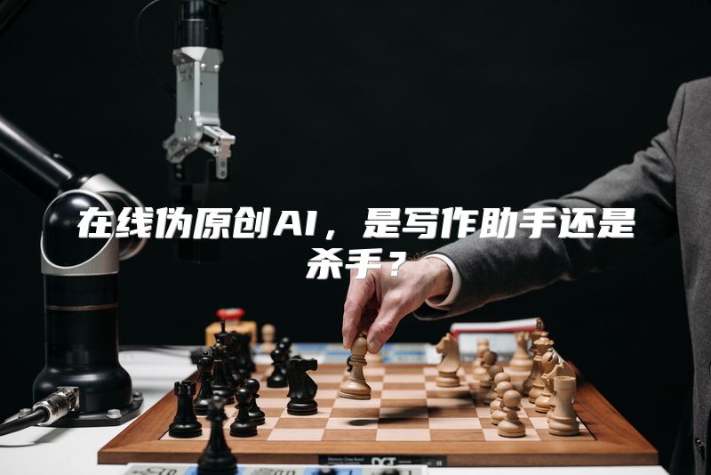 在线伪原创AI，是写作助手还是杀手？