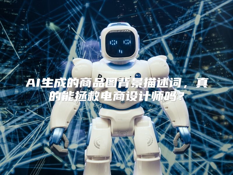 AI生成的商品图背景描述词，真的能拯救电商设计师吗？