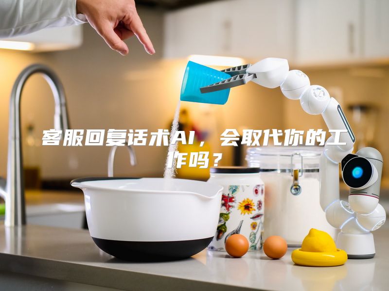 客服回复话术AI，会取代你的工作吗？