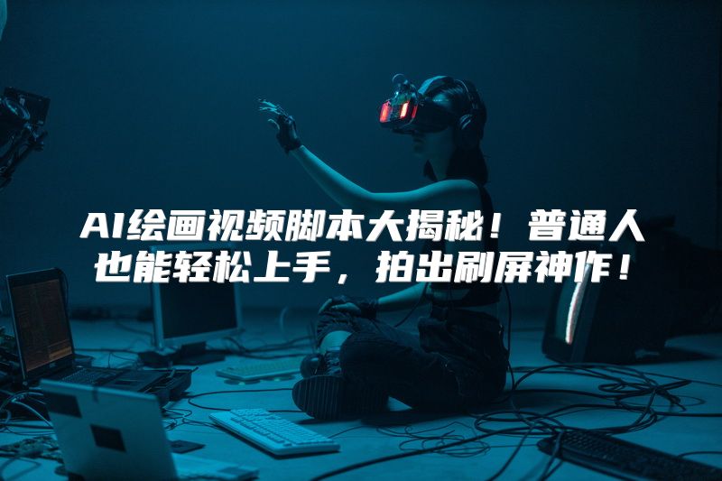 AI绘画视频脚本大揭秘！普通人也能轻松上手，拍出刷屏神作！