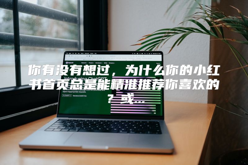 你有没有想过，为什么你的小红书首页总是能精准推荐你喜欢的？或...