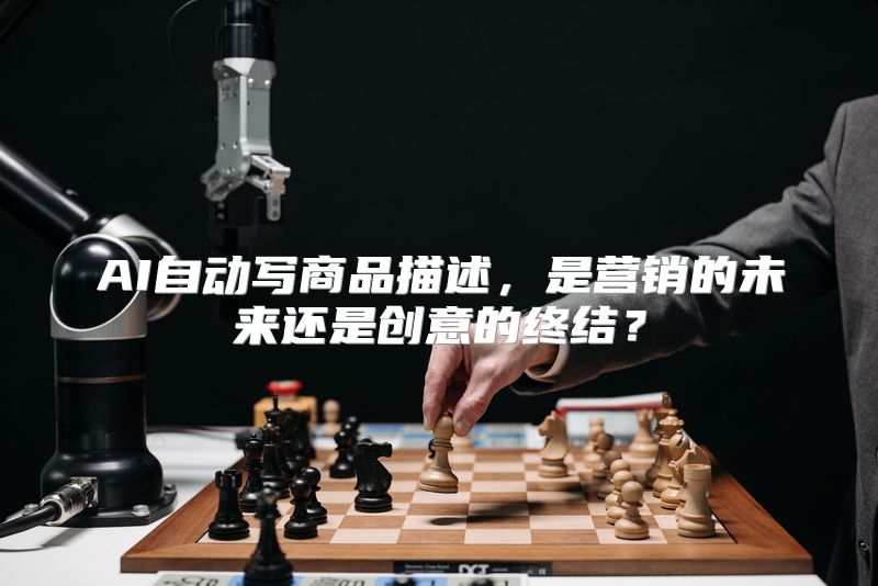 AI自动写商品描述，是营销的未来还是创意的终结？