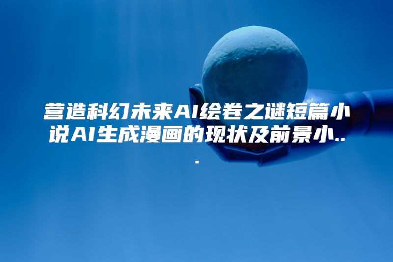 营造科幻未来AI绘卷之谜短篇小说AI生成漫画的现状及前景小...