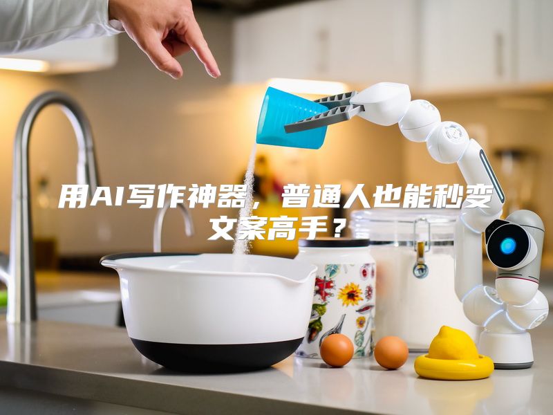 用AI写作神器，普通人也能秒变文案高手？