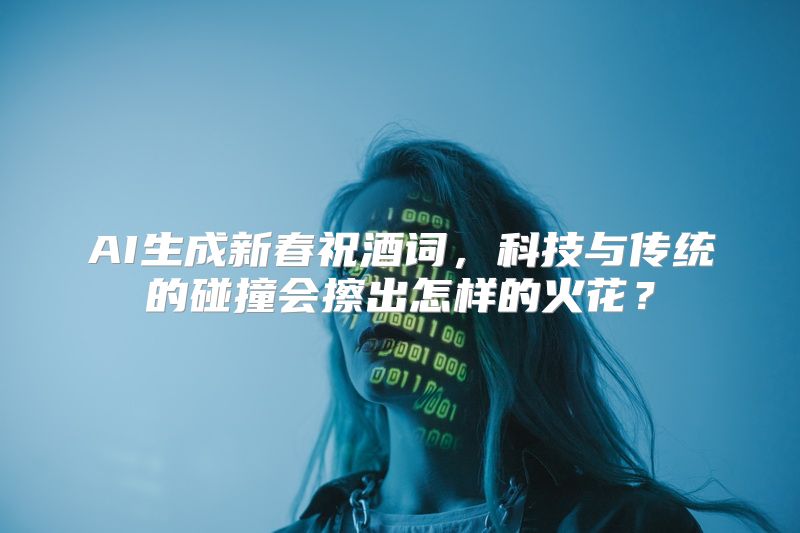 AI生成新春祝酒词，科技与传统的碰撞会擦出怎样的火花？