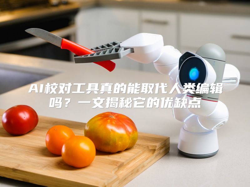 AI校对工具真的能取代人类编辑吗？一文揭秘它的优缺点
