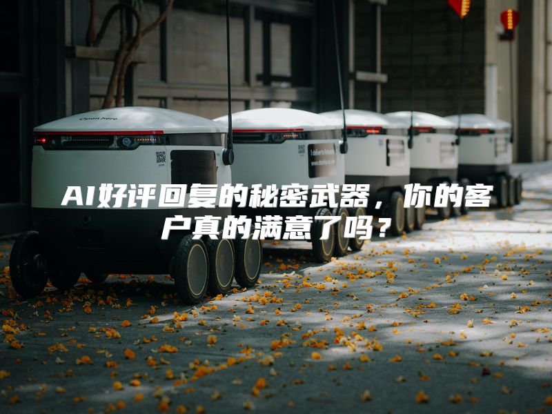 AI好评回复的秘密武器，你的客户真的满意了吗？