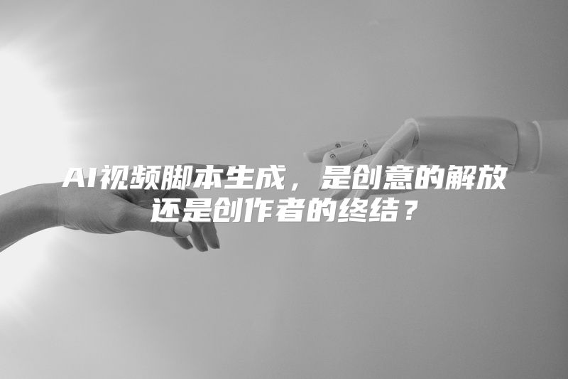 AI视频脚本生成，是创意的解放还是创作者的终结？