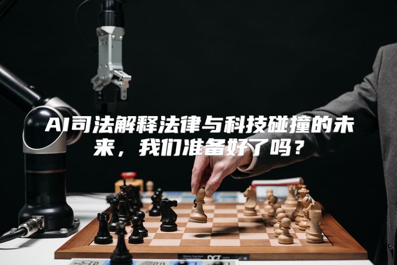 AI司法解释法律与科技碰撞的未来，我们准备好了吗？
