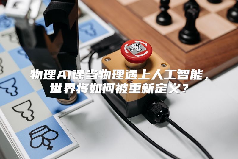 物理AI课当物理遇上人工智能，世界将如何被重新定义？