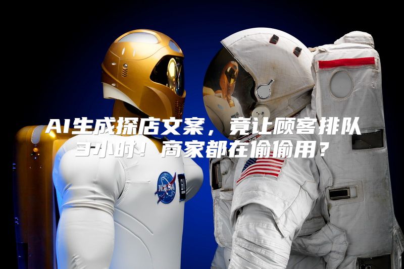 AI生成探店文案，竟让顾客排队3小时！商家都在偷偷用？