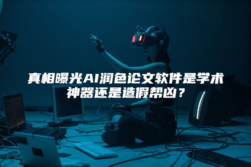 真相曝光AI润色论文软件是学术神器还是造假帮凶？