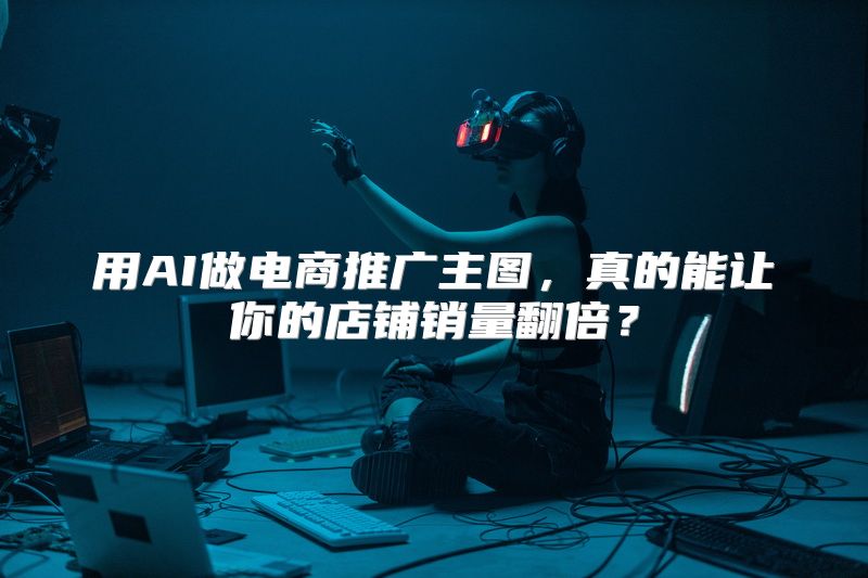用AI做电商推广主图，真的能让你的店铺销量翻倍？