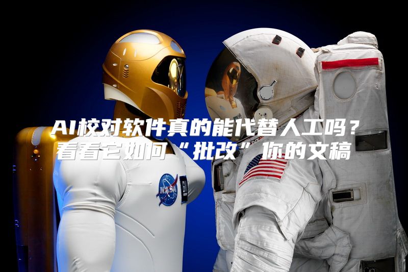 AI校对软件真的能代替人工吗？看看它如何“批改”你的文稿