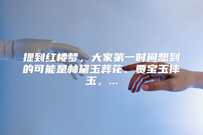 提到红楼梦，大家第一时间想到的可能是林黛玉葬花、贾宝玉摔玉，...