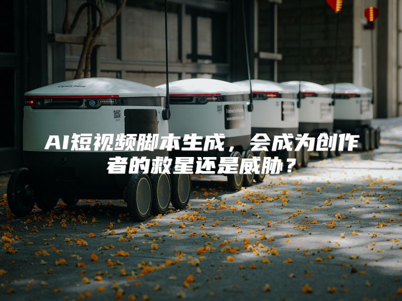 AI短视频脚本生成，会成为创作者的救星还是威胁？