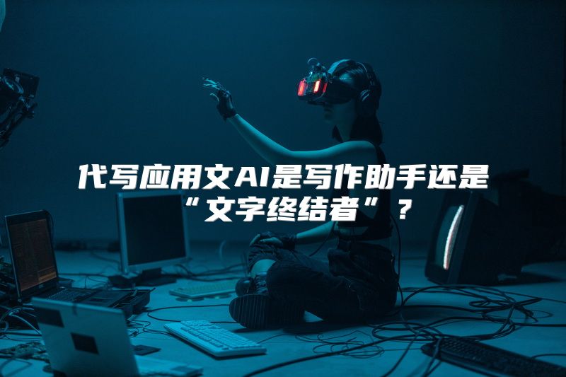 代写应用文AI是写作助手还是“文字终结者”？