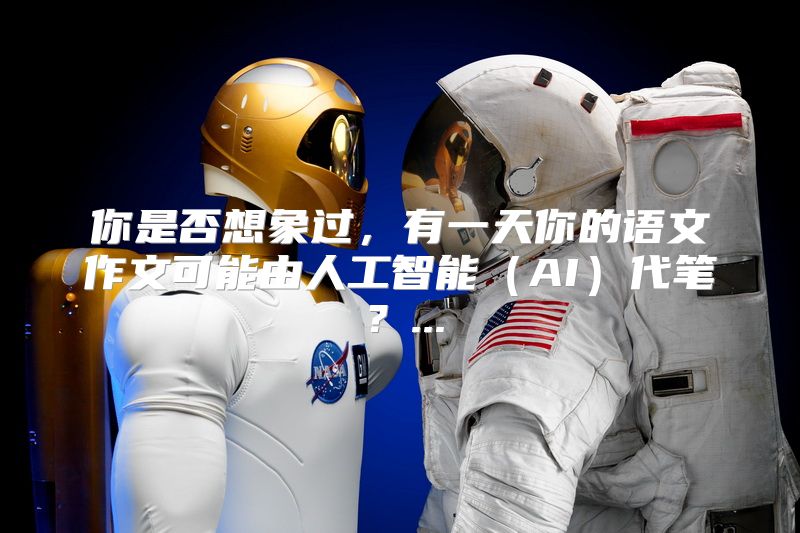 你是否想象过，有一天你的语文作文可能由人工智能（AI）代笔？...