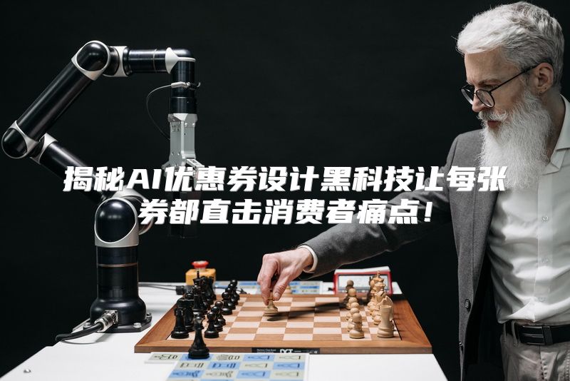 揭秘AI优惠券设计黑科技让每张券都直击消费者痛点！