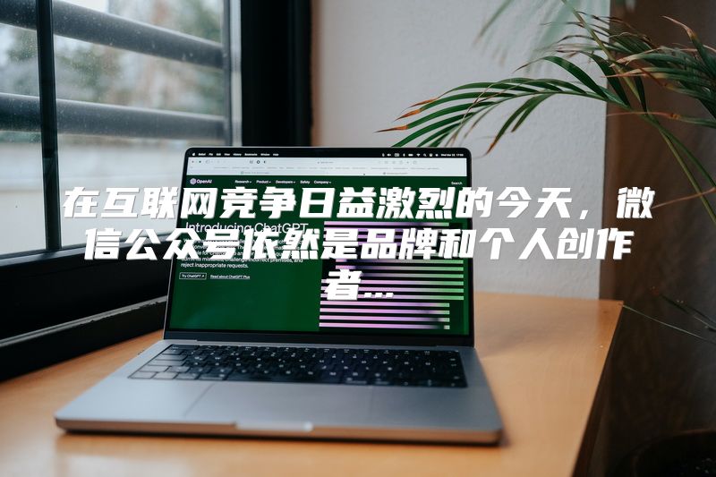 在互联网竞争日益激烈的今天，微信公众号依然是品牌和个人创作者...