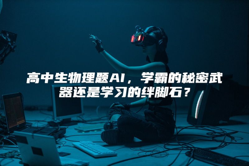 高中生物理题AI，学霸的秘密武器还是学习的绊脚石？