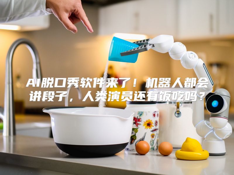 AI脱口秀软件来了！机器人都会讲段子，人类演员还有饭吃吗？