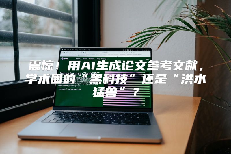 震惊！用AI生成论文参考文献，学术圈的“黑科技”还是“洪水猛兽”？