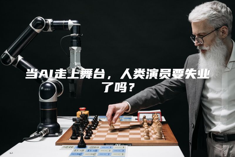 当AI走上舞台，人类演员要失业了吗？