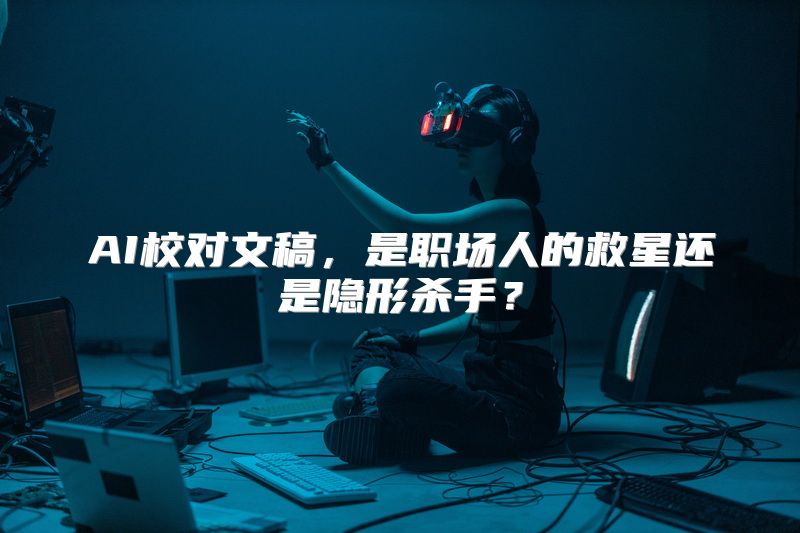 AI校对文稿，是职场人的救星还是隐形杀手？